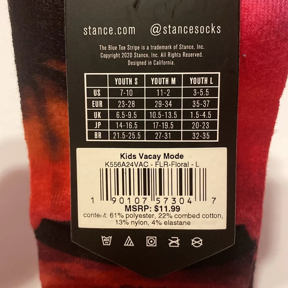 Kids Stance Socks Vacay Mode